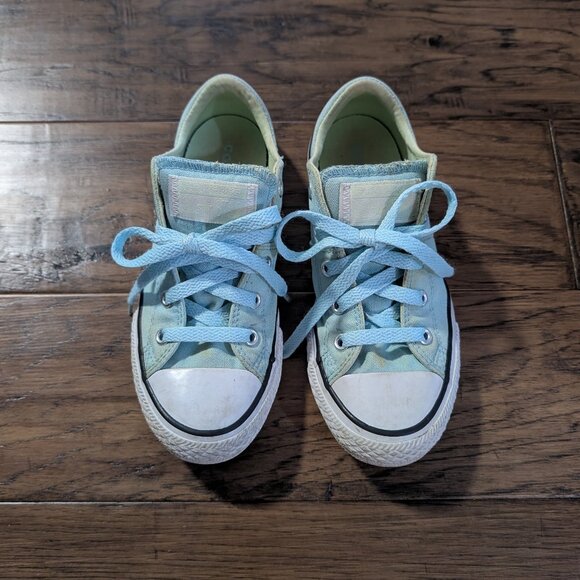 Kids Converse Madison sneakers aqua size 1 - Picture 1 of 15